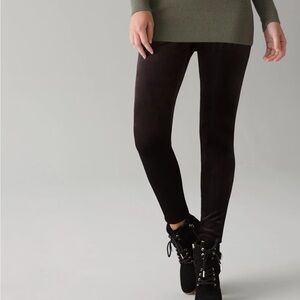 WHBM NWT Velvet Cord Runway Leggings.